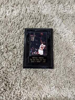 1995 Michael Jordan "The Comeback" #45 Jersey Dunk PSA Type II Fujicolor Paper